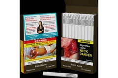 Image Cigarette labeling.